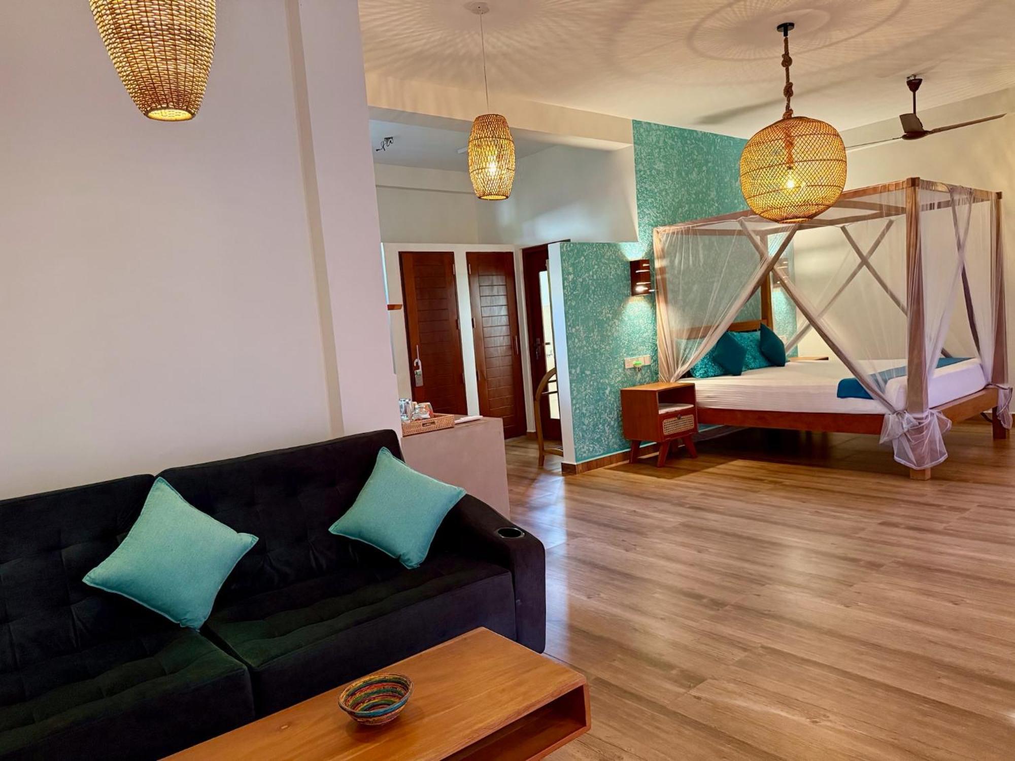Sri Palms Bed and Breakfast Kosgoda Buitenkant foto