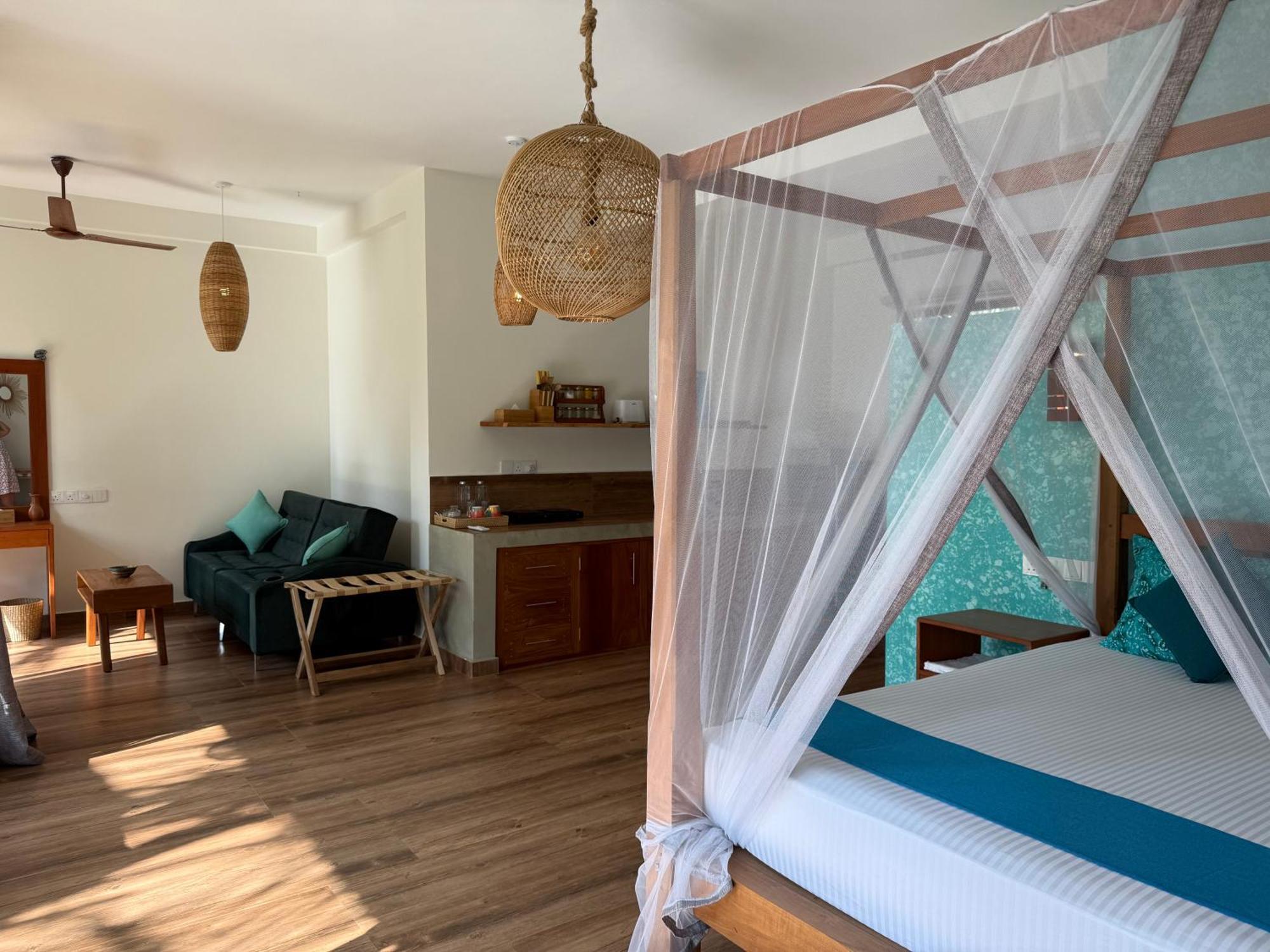 Sri Palms Bed and Breakfast Kosgoda Buitenkant foto
