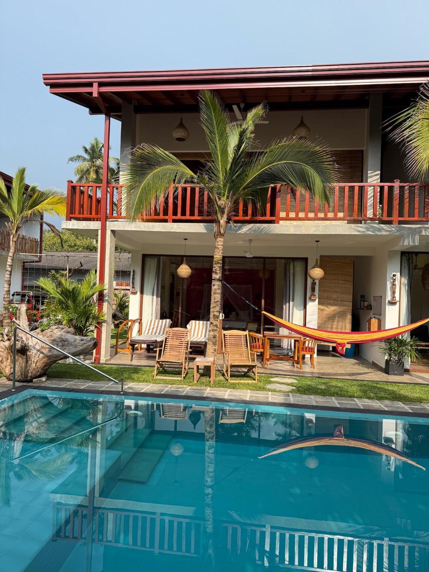 Sri Palms Bed and Breakfast Kosgoda Buitenkant foto