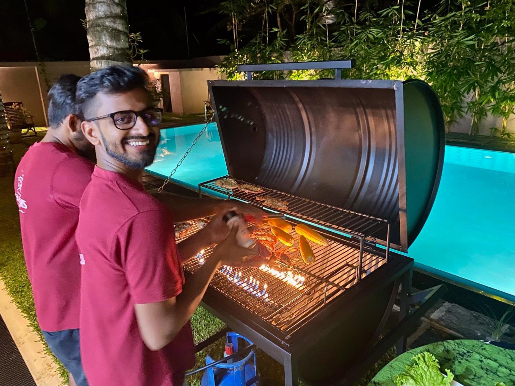 Sri Palms Bed and Breakfast Kosgoda Buitenkant foto