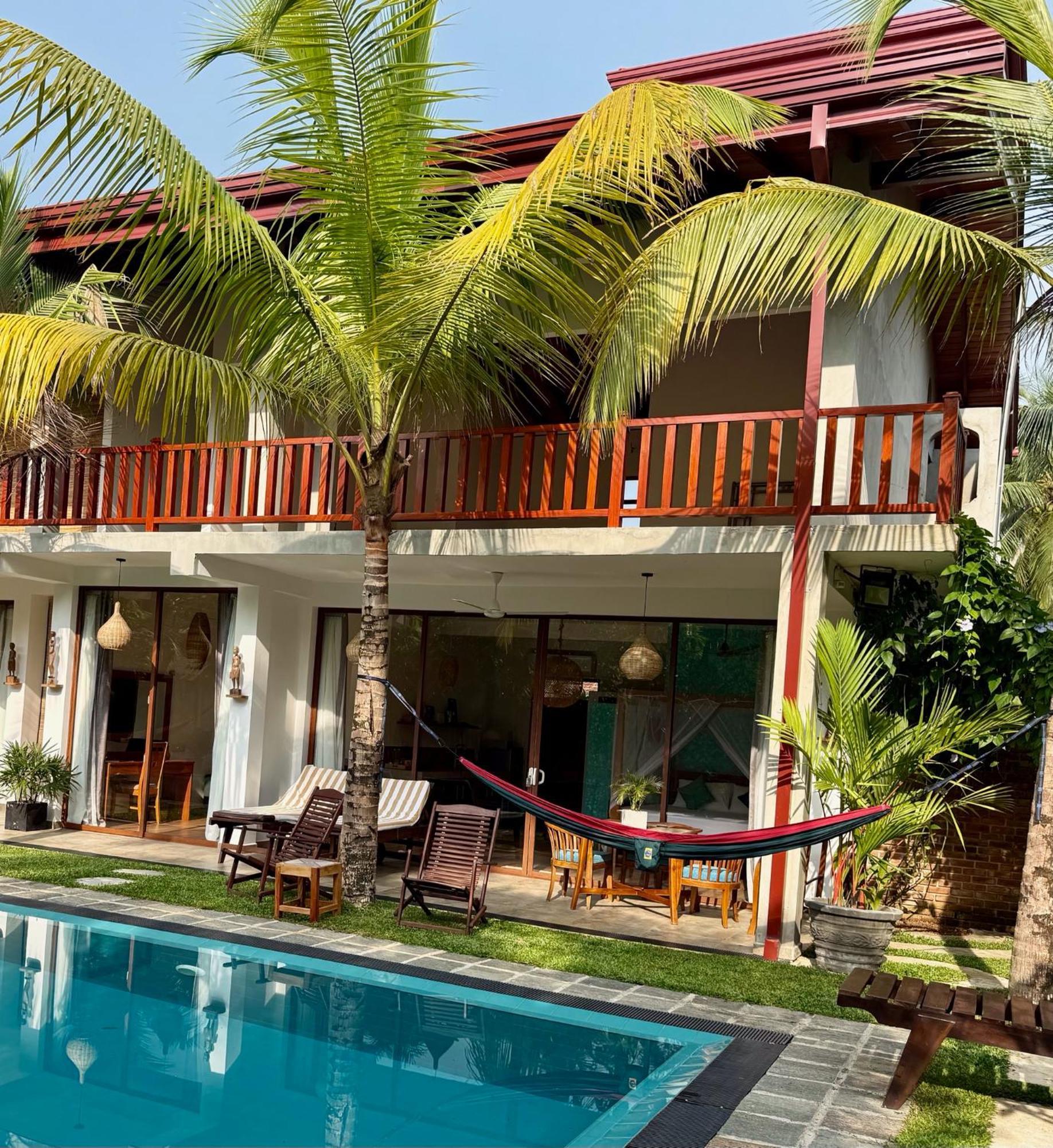Sri Palms Bed and Breakfast Kosgoda Buitenkant foto