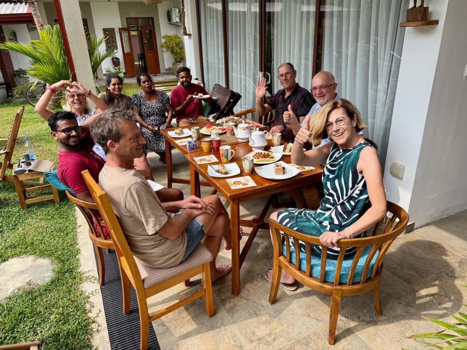 Sri Palms Bed and Breakfast Kosgoda Buitenkant foto